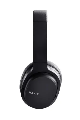 I62 Foldable Over-Ear Bluetooth Headphone with Microphone - Black - 5