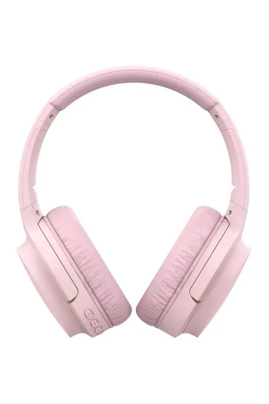 I62 Foldable Over-Ear Bluetooth Headphones with Microphone - Pink - 3