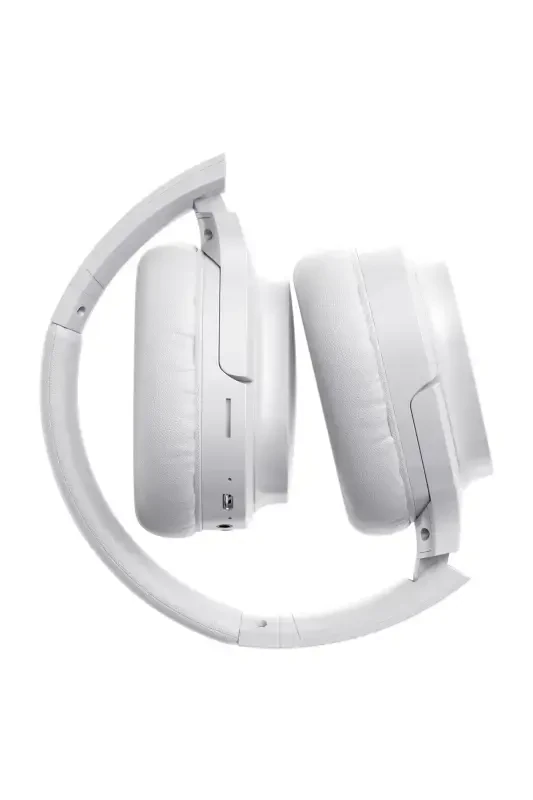I62 Foldable Over-Ear Bluetooth Headset with Microphone - White-White - 4