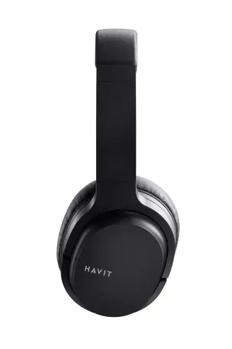 I62 Katlanadigan bosh ustidagi mikrofonli Bluetooth naushnik - Qora - HAVIT (1)