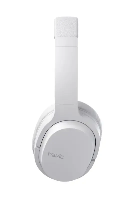 I62 Quloq ustidagi mikrofonli Bluetooth eshitish vositasi - Oq-Oq - 5