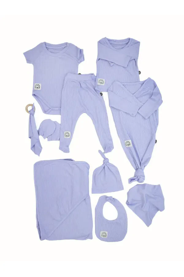 Янги туғилган чақалоқлар учун кийимлар Лиоцелл пахта матодан - 1