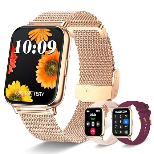 Iaret Smart Watch (Answer/Make Calls), 1.85