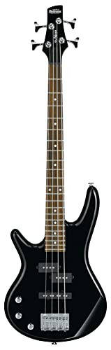 Ibanez 4 String Bass Guitar, Left, Black, 3/4 size (GSRM20BKL) - 2