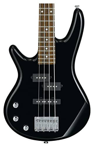 Ibanez 4 Tel Bass Gitar, Sol El, Siyah, 3/4 Boyut (GSRM20BKL) - 3