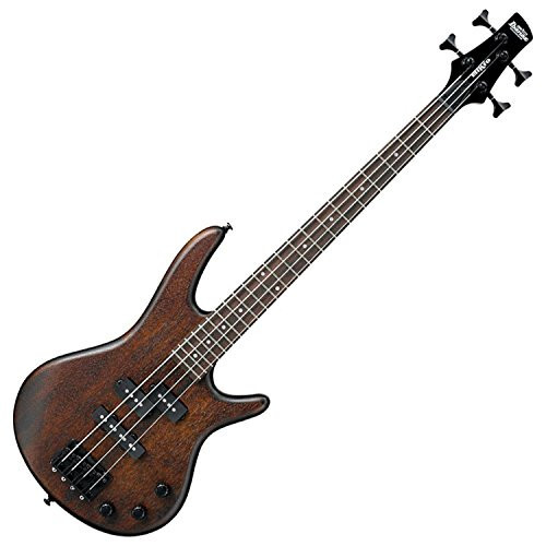 Ibanez GSRM20B WNF Walnut Flat Micro Compact 4-String Electric Bass Guitar - 1