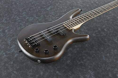 Ibanez GSRM20B WNF Walnut Flat Micro Compact 4-String Electric Bass Guitar - 2