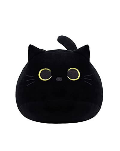 iBccly Black Cat Plush Toy: Soft, Stuffed Animal Pillow, Baby Sofa Decoration, Cat-shaped Design - 38