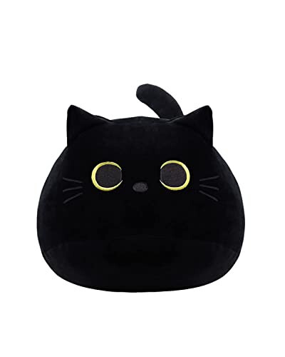 iBccly Black Cat Plush Toy: Soft, Stuffed Animal Pillow, Baby Sofa Decoration, Cat-shaped Design - 33