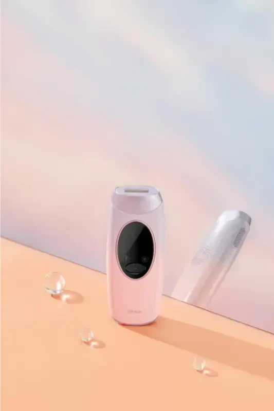 Ice Cooled IPL Laser Hair Removal Device-Pink - 2