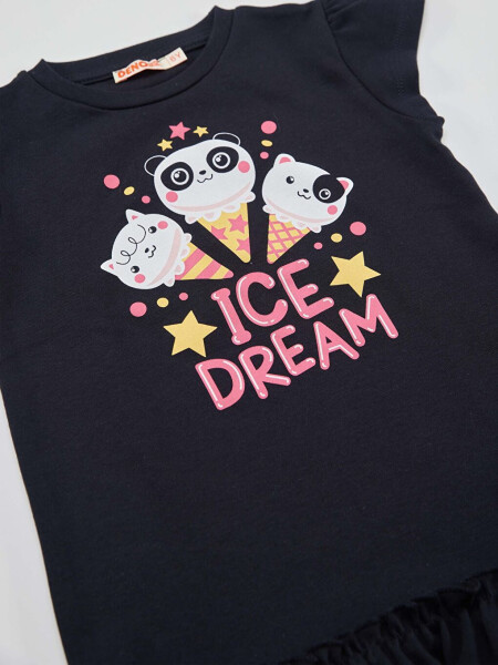 Ice Cream Dream Cotton Girl Dress - 5