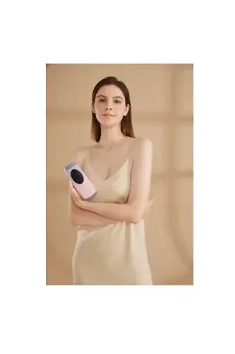 Ice Headed IPL Laser Epilation Device Pink-Rose - 4