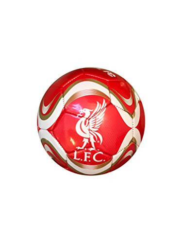 Icon Sports Resmi Lisanslı Boyut 5 Futbol Topu, Liverpool FC, Kırmızı - 1