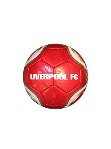 Icon Sports Resmi Lisanslı Boyut 5 Futbol Topu, Liverpool FC, Kırmızı - 2