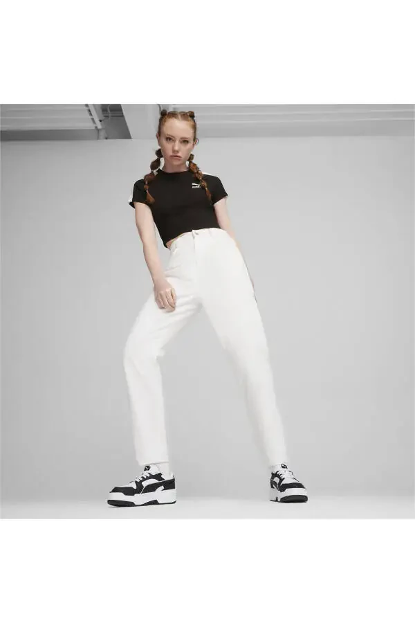 Iconic T7 Baby Tee Ayollar uchun futbolkasi - 8