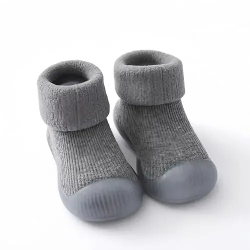 Icosylify Baby Boys Girls First Walking Shoes Non Slip Soft Sole Sneakers Toddler Infant Paypoq poyabzal terlik paypoqlari - 2