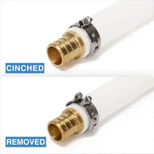 iCrimp ICP-BJ03 PEX Clamp Tool for Cinch and Removal of 3/8-in, 1/2-in, 3/4-in and 1-in PEX Clamp Rings, One-handed PEX Crimping Tool - 6