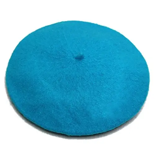 ICSTH French Beret - Wool Solid Color Womens Beanie Cap Hat - ICSTH (1)