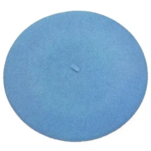 ICSTH French Beret - Wool Solid Color Womens Beanie Cap Hat - ICSTH
