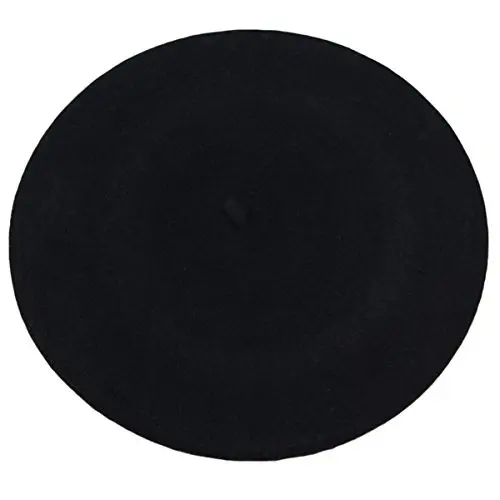 ICSTH French Beret - Wool Solid Color Womens Beanie Cap Hat - 2