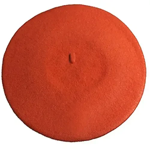 ICSTH French Beret - Wool Solid Color Womens Beanie Cap Hat 
