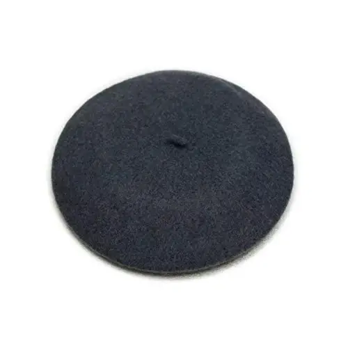 ICSTH French Beret - Wool Solid Color Womens Beanie Cap Hat - 1