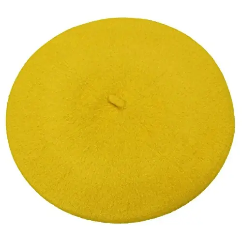 ICSTH French Beret - Wool Solid Color Womens Beanie Cap Hat - ICSTH (1)