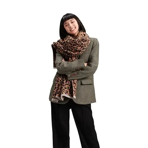 iCuviy Large Soft Scarves PasModazoneina Shawls & Wraps for Women CasModazoneere Feel Women's Scarves - 1