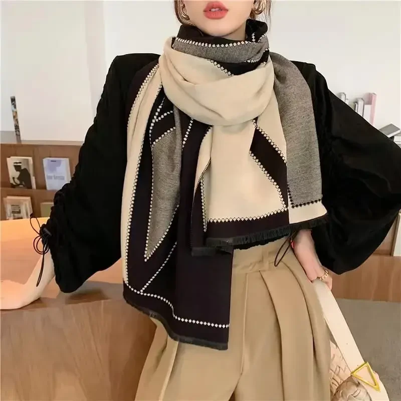 iCuviy Large Soft Scarves PasModazoneina Shawls & Wraps for Women CasModazoneere Feel Women's Scarves - 5