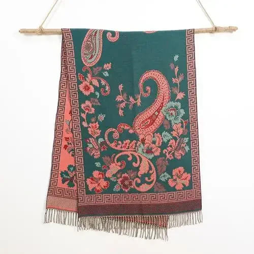 iCuviy Fashion Large Scarf Winter PasModazoneina Shawls & Wraps for Women Extra Soft CasModazoneere Feel Throw Womens Cold Scarfs - 7