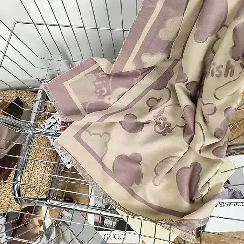 iCuviy Fashion Large Scarf Winter PasModazoneina Shawls & Wraps for Women Extra Soft CasModazoneere Feel Throw Womens Cold Scarfs - 2