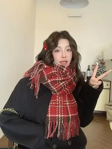 iCuviy Fashion Large Scarf Winter PasModazoneina Shawls & Wraps for Women Extra Soft CasModazoneere Feel Throw Womens Cold Scarfs - 7