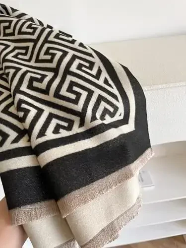 iCuviy Large Soft Scarves PasModazoneina Shawls & Wraps for Women CasModazoneere Feel Women's Scarves - 7