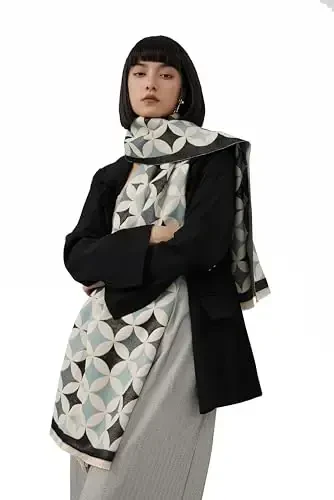 iCuviy Large Soft Scarves PasModazoneina Shawls & Wraps for Women CasModazoneere Feel Women's Scarves - 1