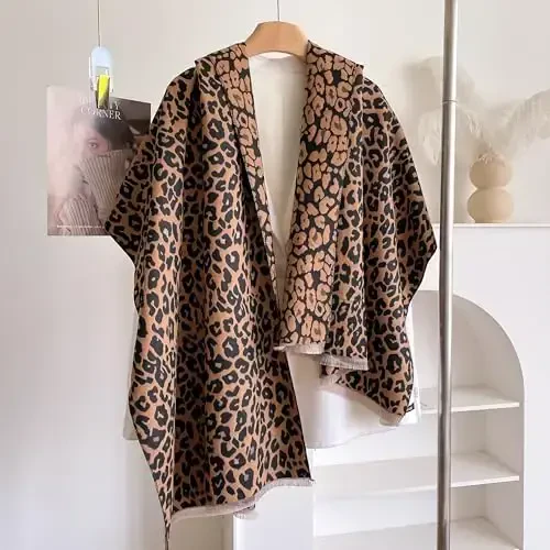 iCuviy Large Soft Scarves PasModazoneina Shawls & Wraps for Women CasModazoneere Feel Women's Scarves - 6