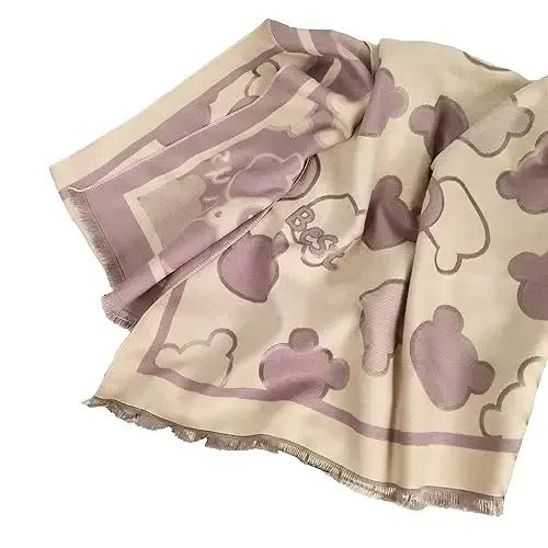 iCuviy Fashion Large Scarf Winter PasModazoneina Shawls & Wraps for Women Extra Soft CasModazoneere Feel Throw Womens Cold Scarfs - ICUVIY