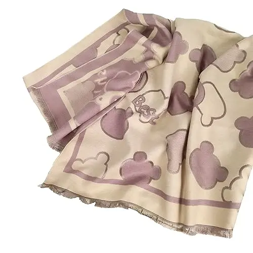 iCuviy Fashion Large Scarf Winter PasModazoneina Shawls & Wraps for Women Extra Soft CasModazoneere Feel Throw Womens Cold Scarfs - 1