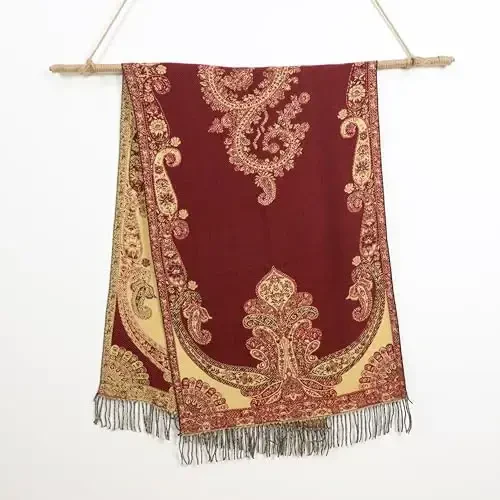 iCuviy Fashion Large Scarf Winter PasModazoneina Shawls & Wraps for Women Extra Soft CasModazoneere Feel Throw Womens Cold Scarfs - 7