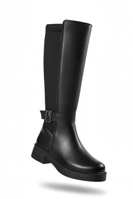 Ienweth Women's Black Boots - 7