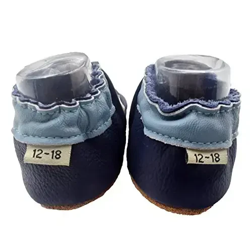 iEvolve Baby Girls Baby Boys Shoes Baby Toddler Soft Sole Shoes First Walker Crib Shoes Baby Moccasins - 4