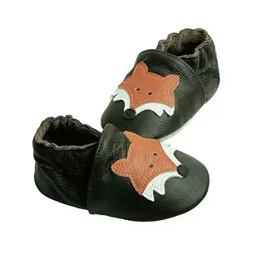 iEvolve Baby Girls Baby Boys Shoes Baby Toddler Soft Sole Shoes First Walker Crib Shoes Baby Moccasins - 4