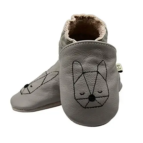 iEvolve Baby Girls Baby Boys Shoes Baby Toddler Soft Sole Shoes First Walker Crib Shoes Baby Moccasins - 4