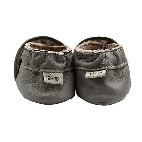 iEvolve Baby Girls Baby Boys Shoes Baby Toddler Soft Sole Shoes First Walker Crib Shoes Baby Moccasins - 5