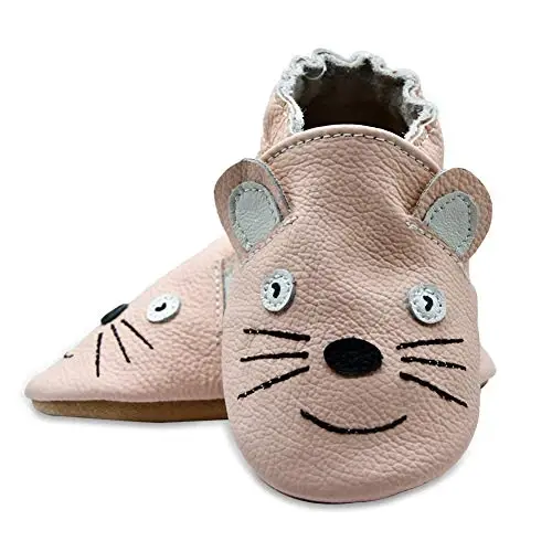 iEvolve Baby Girls Baby Boys Shoes Baby Toddler Soft Sole Shoes First Walker Crib Shoes Baby Moccasins - 3