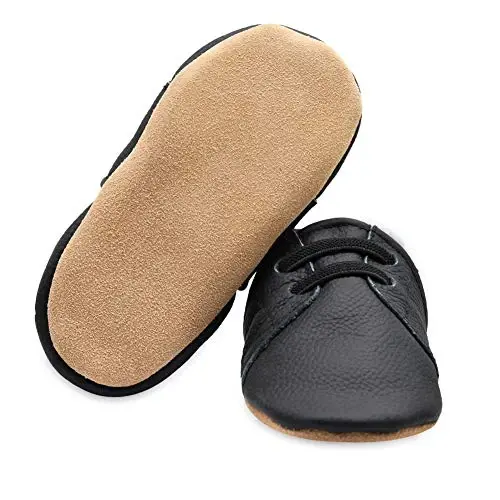 iEvolve Baby Girls Baby Boys Shoes Baby Toddler Soft Sole Shoes First Walker Crib Shoes Baby Moccasins - 5
