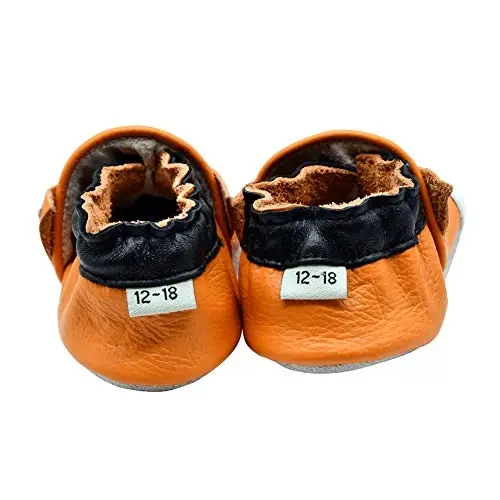 iEvolve Baby Girls Baby Boys Shoes Baby Toddler Soft Sole Shoes First Walker Crib Shoes Baby Moccasins - 4