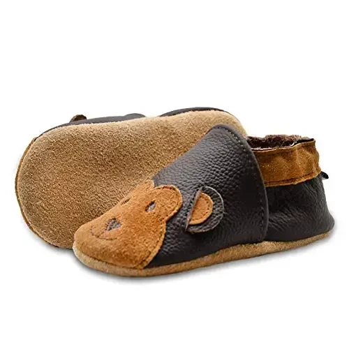 iEvolve Baby Girls Baby Boys Shoes Baby Toddler Yumshoq Taglikli Oyoq Kiyimlar Birinchi Yuruvchi Krovat Oyoq Kiyimlari Baby Moccasinlar - 3