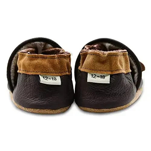 iEvolve Baby Girls Baby Boys Shoes Baby Toddler Yumshoq Taglikli Oyoq Kiyimlar Birinchi Yuruvchi Krovat Oyoq Kiyimlari Baby Moccasinlar - 4