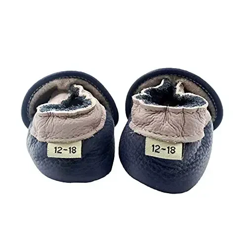 iEvolve Baby Girls Baby Boys Shoes Baby Toddler Yumshoq Taglikli Oyoq Kiyimlar Birinchi Yuruvchi Krovat Oyoq Kiyimlari Baby Moccasinlar - 4