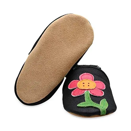iEvolve Baby Girls Baby Boys Shoes Baby Toddler Soft Sole Shoes First Walker Crib Shoes Baby Moccasins - 5